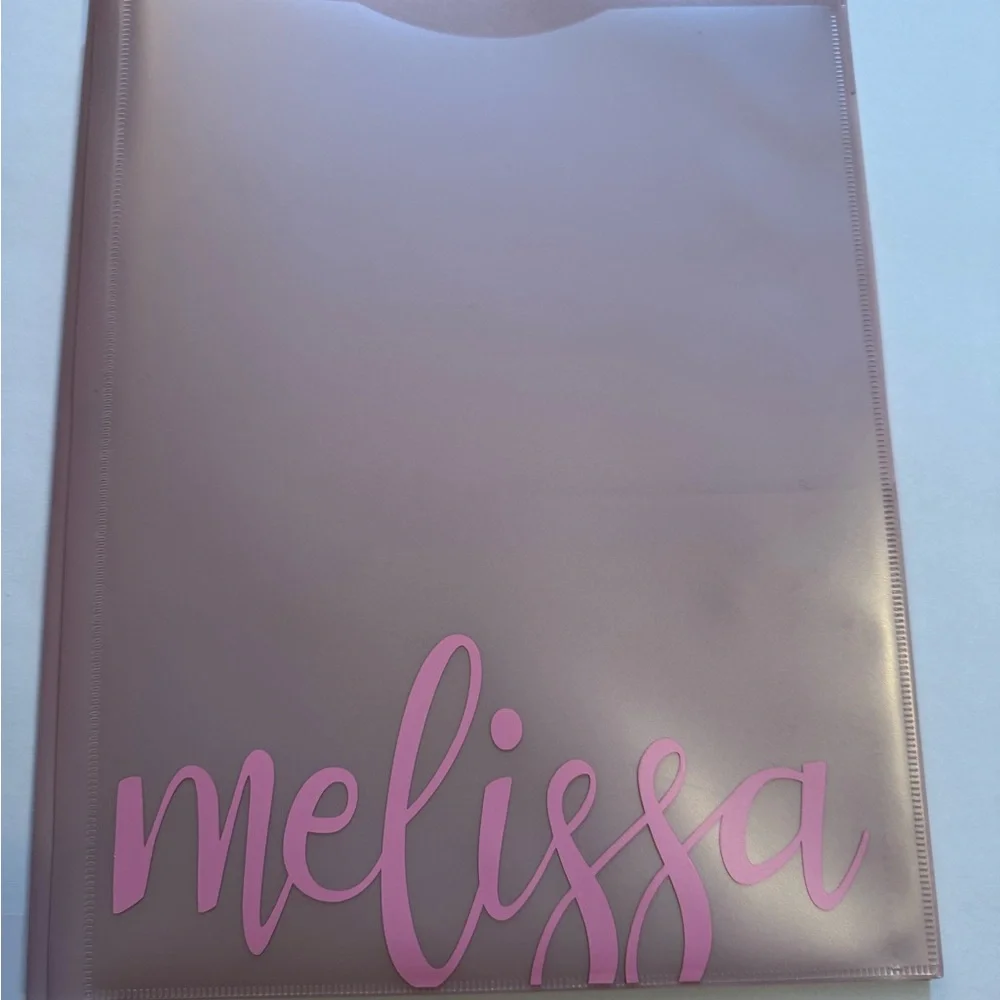Set of 5 Vinyl Decals with name, letter, or monogram - Personalized